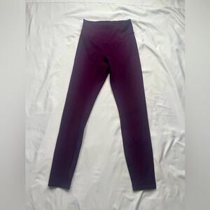 Lululemon Wunder Under Everlux High Rise Leggings 25” Size 4 Plum